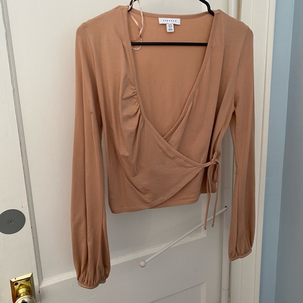 Top shop top, good neutral color